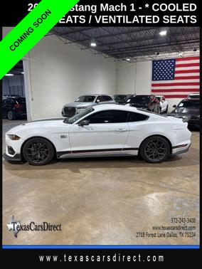 Oxford White 2023 Ford Mustang Mach 1 Fastback