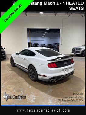 Oxford White 2023 Ford Mustang Mach 1 Fastback
