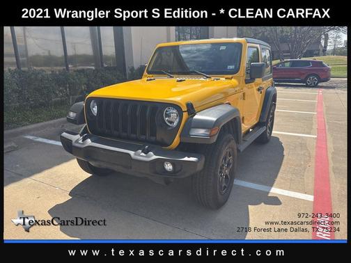 Hellayella Clearcoat 2021 Jeep Wrangler Sport S