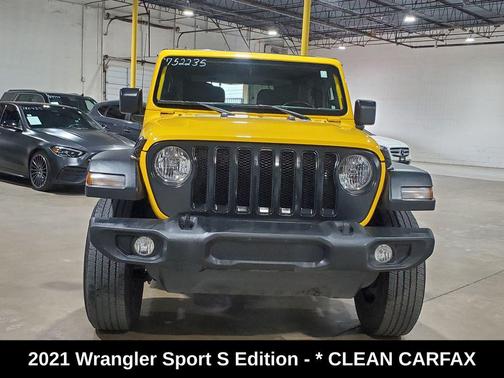 Hellayella Clearcoat 2021 Jeep Wrangler Sport S