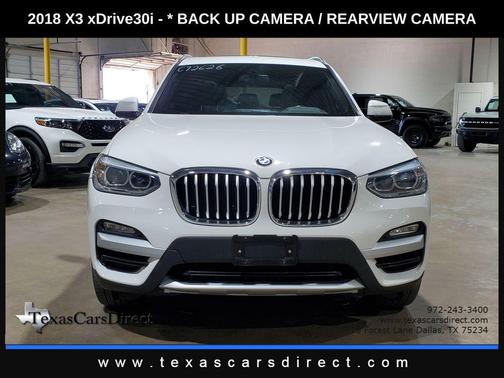 2018 BMW X3 xDrive30i