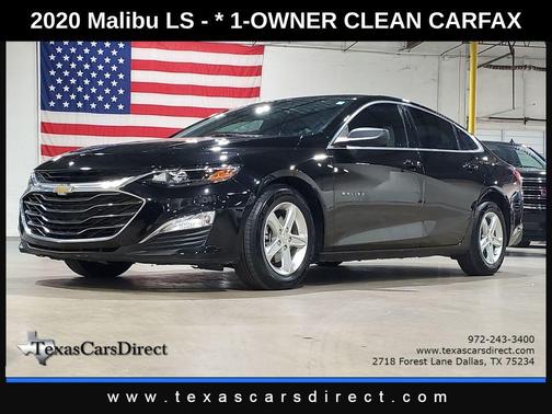 Mosaic Black Metallic 2020 Chevrolet Malibu 1LS
