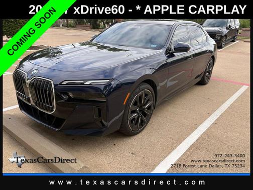 Tanzanite Blue II Metallic 2023 BMW i7 xDrive60