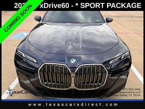 Tanzanite Blue II Metallic 2023 BMW i7 xDrive60