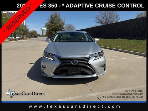 Silver Lining Metallic 2017 Lexus ES 350 Base