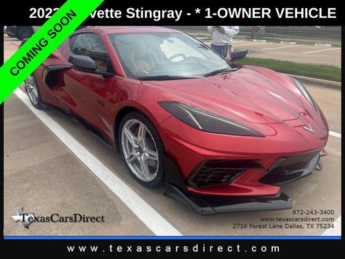 Red Mist Metallic Tintcoat 2023 Chevrolet Corvette Stingray w/2LT