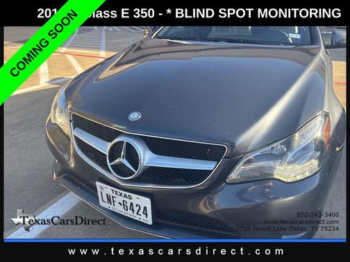 2014 Mercedes-Benz E-Class E 350