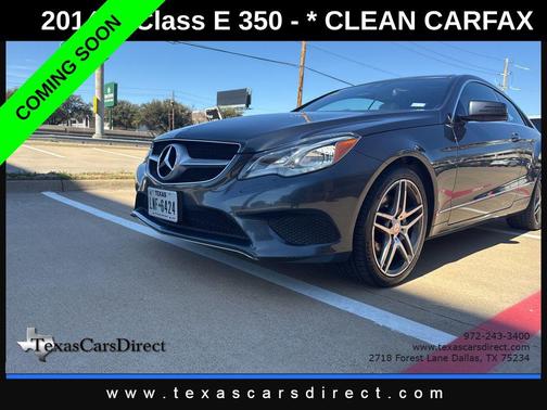 2014 Mercedes-Benz E-Class E 350