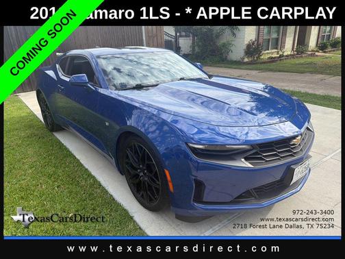 Riverside Blue Metallic 2019 Chevrolet Camaro 1LS