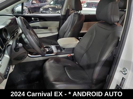 Snow White Pearl 2024 Kia Carnival EX