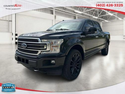 Black 2018 Ford F-150 Limited
