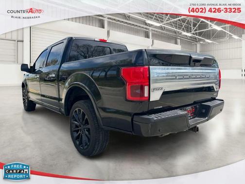 Black 2018 Ford F-150 Limited