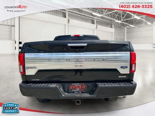 Black 2018 Ford F-150 Limited