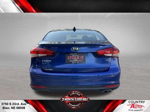 Deep Sea Blue 2018 Kia Forte S