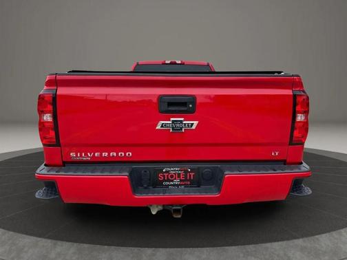 Red 2017 Chevrolet Silverado 1500 2LT
