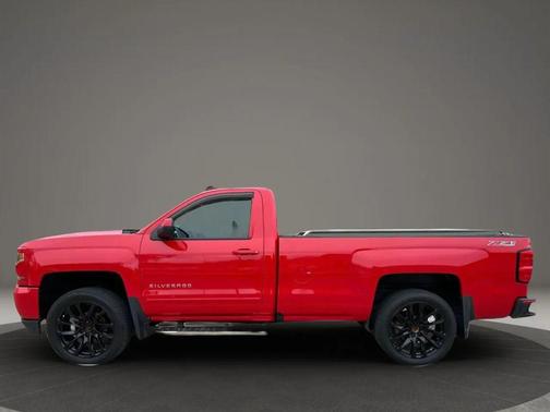 Red 2017 Chevrolet Silverado 1500 2LT