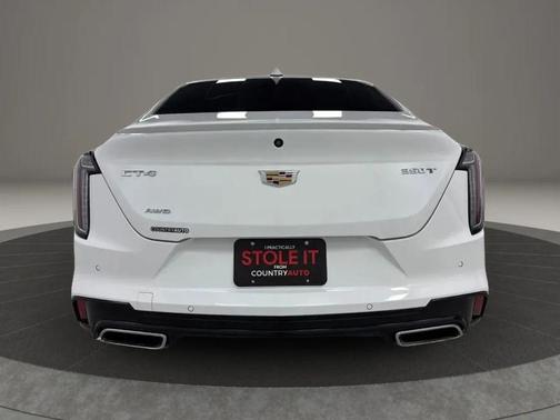 White 2023 Cadillac CT4 Sport