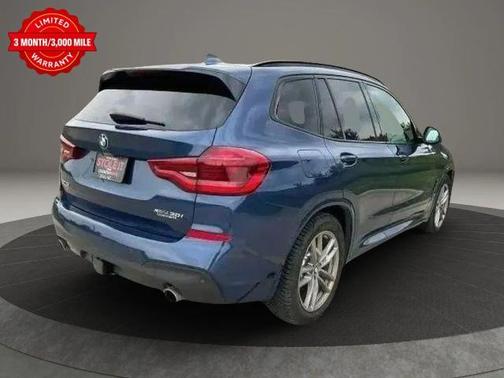 Blue Metallic 2020 BMW X3 xDrive30i