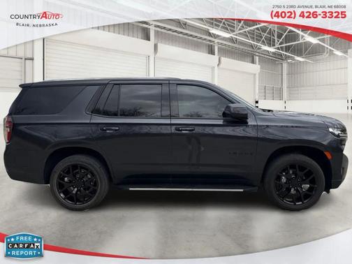 Blue 2022 Chevrolet Tahoe LT