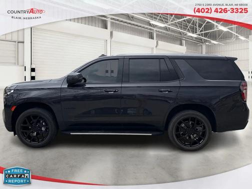 Blue 2022 Chevrolet Tahoe LT