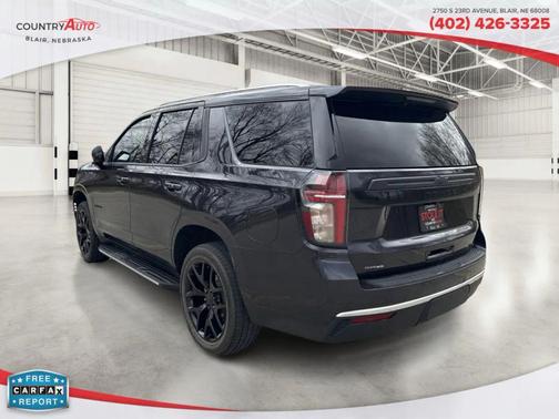 Blue 2022 Chevrolet Tahoe LT