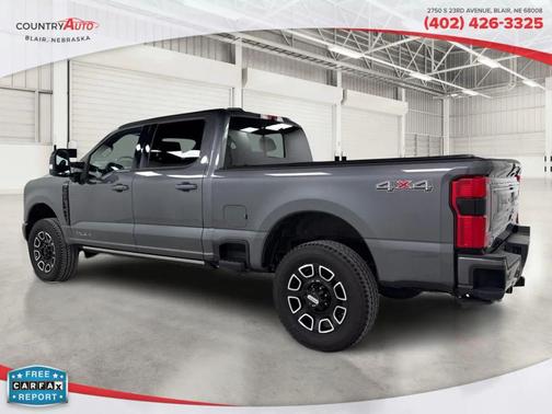 Gray 2026 Ford F-250 Platinum