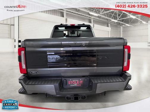 Gray 2026 Ford F-250 Platinum