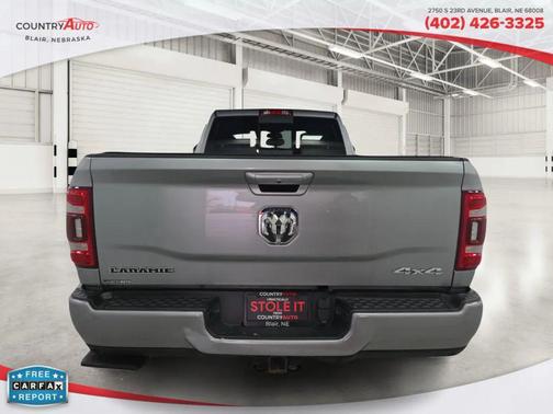 2020 RAM 2500 Laramie Crew Cab 4X4 8' Box