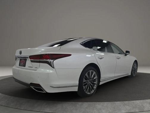 White 2018 Lexus LS 500 Base