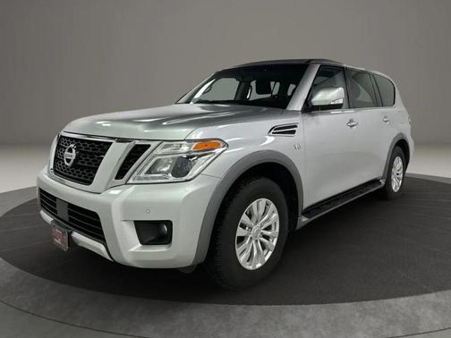 Silver 2017 Nissan Armada SV
