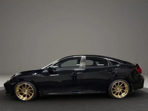 Black 2017 Honda Civic Si