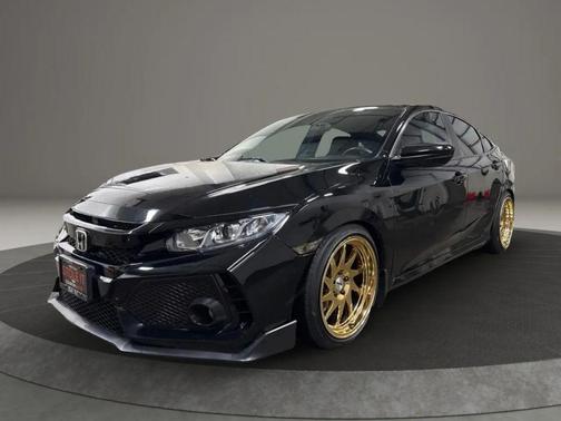 Black 2017 Honda Civic Si