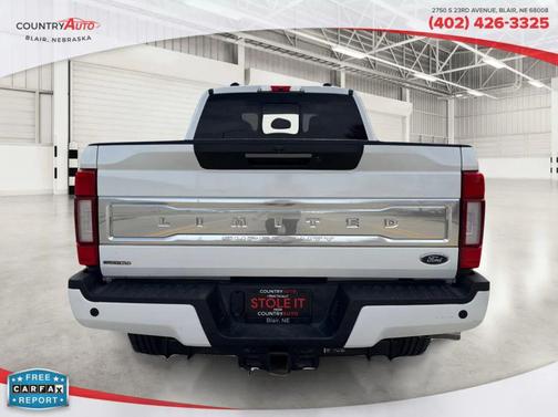 White 2020 Ford F-250 Limited