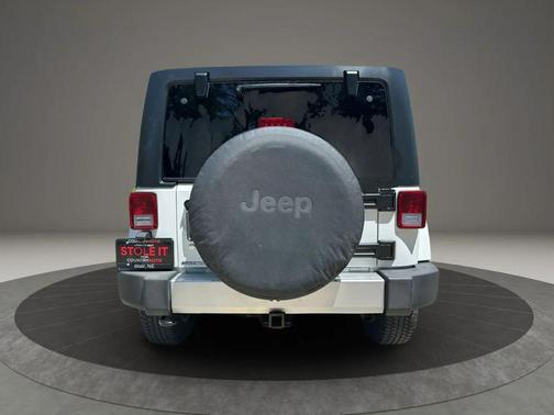 White 2014 Jeep Wrangler Unlimited Sahara
