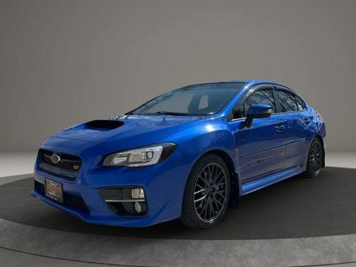 Blue 2016 Subaru WRX STI Base
