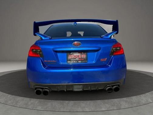 Blue 2016 Subaru WRX STI Base