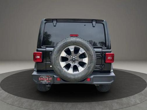 Black 2018 Jeep Wrangler Unlimited Sahara