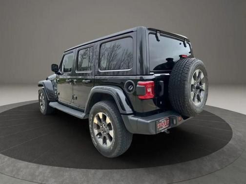 Black 2018 Jeep Wrangler Unlimited Sahara