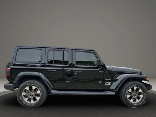 Black 2018 Jeep Wrangler Unlimited Sahara