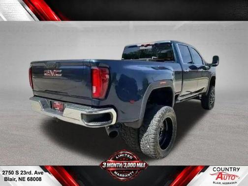 Pacific Blue Metallic 2020 GMC Sierra 3500 SLT