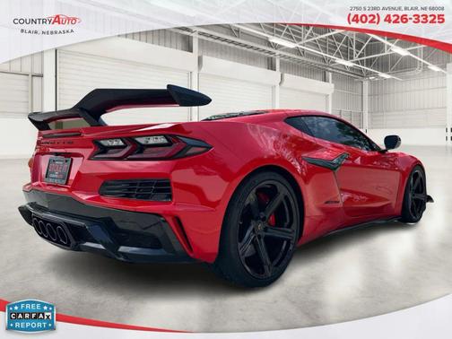 Red 2024 Chevrolet Corvette Z06