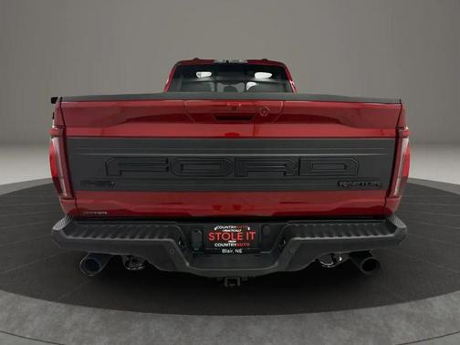 Red 2025 Ford F-150 Raptor R