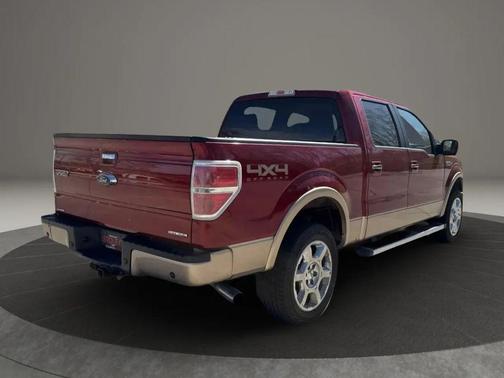 Burgundy 2014 Ford F-150 Lariat