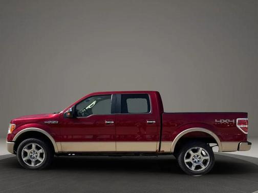 Burgundy 2014 Ford F-150 Lariat