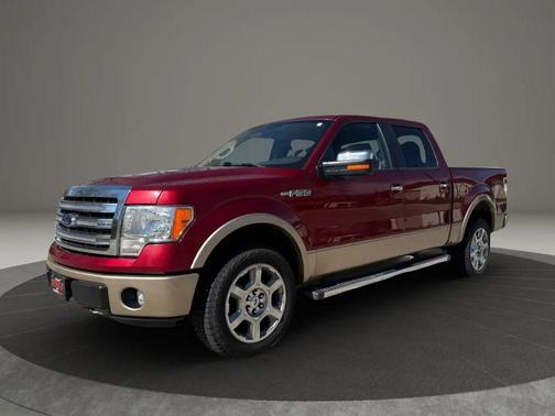 Burgundy 2014 Ford F-150 Lariat