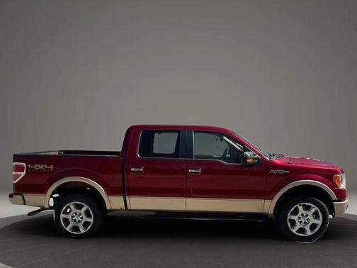 Burgundy 2014 Ford F-150 Lariat
