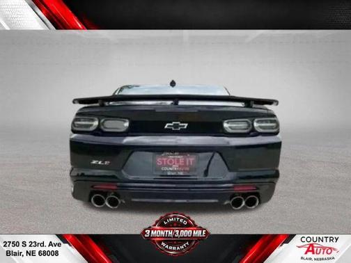 Black 2022 Chevrolet Camaro ZL1