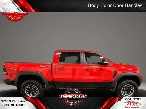 Flame Red Clearcoat 2022 RAM 1500 TRX