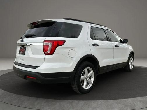 White 2019 Ford Explorer Sport Utility 4D
