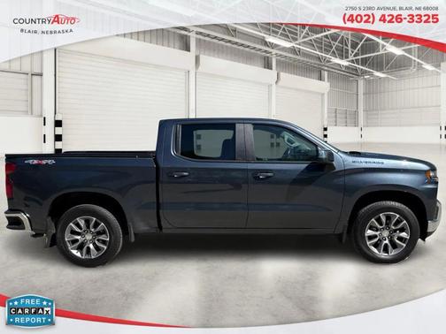 Gray 2021 Chevrolet Silverado 1500 LT